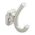 Hickory Hardware H077870SN 1 in. Center to Center Veranda Collection Hook Satin Nickel Finish