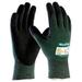 PIP MaxiFlex 8743 Green/Black XL - 2 Cut Resistance - Nitrile Palm & Fingers Coating - 34-8743 [PRICE is per DOZEN]