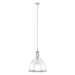 Hunter 16 inch Van Nuys Brushed Nickel 1 Light Pendant Ceiling Light Fixture