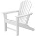 Adirondack Chair Patio Outdoor Chairs Plastic Resin Deck Chair Painted Weather Resistant for Deck Garden Backyard & Lawn Furniture Fire Pit Porch Seating