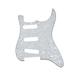 Metallor Electric Guitar Pickguard 3 Ply 13 Holes Single Coil SSS for Strat Style Electric Guitar White Pearl.