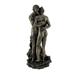 Veronese Design The Lovers Bronze Finished Loving Touching Couple Statue