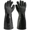 BBQ grilling gloves - High heat resistant Cooking Gloves Oven Grill mitts - 1 pair 18 inches