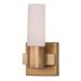 Contessa 1-Light Wall Sconce Natural Aged Brass