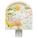 Roman 5.75 Green and Yellow God Created Everything Porcelain Night Light