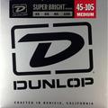 Dunlop DBSBN45105 Super Bright Nickel-Plated Steel Bass 4 String Set .45-.105