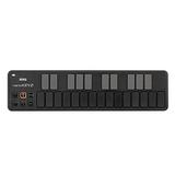 KORG Classic USB MIDI Keyboard NANOKEY2 BK Black Music Production DTM Compact Design Ideal for Packing Software license 25 keys including 25 keys