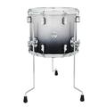 PDP Silver To Black Fade - Chrome Hardware Kit Drums - 12 x 14