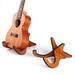 MyBeauty Electric Acoustic Folk Guitar Bass Ukulele Wooden Detachable Stand Accessories