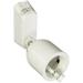 WAC Lighting HT-808 Aluminum H Track Low Voltage Track Head in White