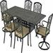 Patio Resort Lifestyles Bridgetown Dining Set - 7 Piece