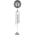 ZUARFY 10cm Stainless Steel 3D Rotating Wind Chime Garden Pendant Wind Bell for Outdoor Balcony Courtyard Home Decor