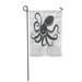 KDAGR Underwater Squid with Tentacles Ocean Octopus with Suction Cups Aquarium Spinele Garden Flag Decorative Flag House Banner 28x40 inch