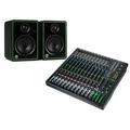 Mackie Bundle with CR5-X - Studio Monitor - Pair + ProFX16v3 16-channel Mixer with USB and Effects