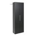 Prepac HangUps 24 Large Wooden Garage Storage Cabinet in Black