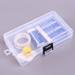 KOOYET Transparent Plastic Storage Box Pp Rectangular Household Small Parts Box Product Packaging Box Hardware Tool Small Tool Storage