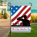 Memorial Day Garden Flag - Veterans Day Flag | Veterans Day Garden Flag 4th of July Garden Flag Independence Day Fourth of July Garden Flag