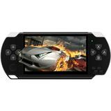 SARZI PSP Handheld Game Machine X6 Updated Version 8GB 4 inch High Definition Color Screen Over 3000 Free Games-Black