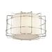 1514-PN-Hudson Valley Lighting-Sovereign 2-Light LED Flush Mount - 16 Inches Wide by 8.75 Inches High-Polished Nickel Finish