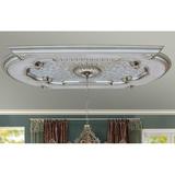 AFD Champagne Rectangular Chandelier Ceiling Medallion 94 inches