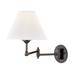 Hudson Valley Lighting Mds603 Signature No.1 1 Light 14 Tall Wall Lamp - Bronze