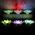 Bcloud Artificial Floating Night Light LED Lotus Lamp Garden Pond Swimming Pool Decor