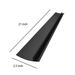 Flexible Silicone Stove Gap Cover Heat-resistant Wide Long Gap Filler Sealed Counter Oil Dust Water Seal Tool Black 1pc 21 Inch