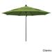 California Umbrella Venture 11 Bronze Market Umbrella in Cilantro