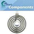 Replacement Jenn-Air JEA7000ADW 6 inch 4 Turns Surface Burner Element - Compatible Jenn-Air 660532 Heating Element for Range Stove & Cooktop