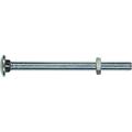 The Hillman Group 2153 10-24 x 3-Inch Carriage Bolt with Nut 25-Pack Alloy Steel