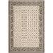 SAFAVIEH Courtyard Brion Floral Bordered Indoor/Outdoor Area Rug Beige/Dark Beige 6 7 x 9 6