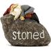 Top Collection Miniature Garden Gnome Statue (Gnome - Stoned)