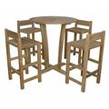 Anderson Teak Descanso Sedona 5-Pieces Bar Table