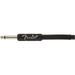 Fender Professional 25 Instrument Cable - Black