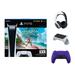 Sony Playstation 5 Digital Edition Horizon Forbidden West Bundle with Extra Purple Controller White PULSE 3D Wireless Headset and Surge QuickType 2.0 Wireless Keypad