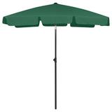 ikayaa Beach Umbrella Green 70.9 x47.2