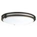 FMSATL 16 20840 BZA M4-Lithonia Lighting-Saturn - 16 Inch 4000K 23W 1 LED Square Flush Mount