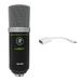 Mackie EM-91CU USB Condenser Recording Zoom Podcast Microphone+iPhone/iPad Cable