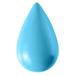 VerPetridure Water Drop Hook Hanging Decoration Solid Wood Wall Hanging Small Blue Blue 1 Pcs Wood Wall Hanger Water Drop Bathroom Door Coat Hat Single Hook Holde