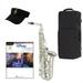 Disney Classics Silver Alto Saxophone Pack - Includes Alto Sax w/Case & Accessories Disney Classics Play Along Book