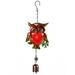 Wind Chime Pendant Metal Owl Wind Chimes Garden Outdoor Decorative Hanging Housewarming Gift Metal Owl Wind Chimes Garden Outdoor Decorative Hanging Pendant Wind Chime Pendant Red Wind Chimes