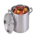 King Kooker #KK32-32 Qt. Aluminum Pot with Basket and Lid