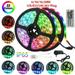 Waterproof 65.6ft/20m LED Strip Lights Flexible Color Changing RGB Tape Lights 2835 RGB Light Strips with 44 Key IR Remote