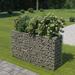 ametoys Gabion Raised Bed Galvanized Steel 70.9 x19.7 x39.4