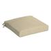 Arden Selections Outdoor Seat Cushion 21 x 21 Tan Leala