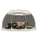 15 x15 Gazebo Pop Up with Mosquito Netting Portable Beige