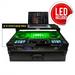 ProX XS-DDJ1000WLT-BL LED MK2 | Case for Pioneer DDJ-1000 FLX6 SX3 with 1U Rack