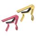 Guitar Capo Gold Tone Red for Acoustic Guitar Electric Guitar Bass Pack of 2