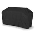 Covermates Island Grill Cover - Heavy-Duty Polyester Weather Resistant Mesh Vent Grill and Heating-Ripstop Black