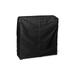 Covermates Log Rack Cover - Heavy-Duty Polyester Weather Resistant Water Resistant Zipper Outdoor Living Covers-Ripstop Black